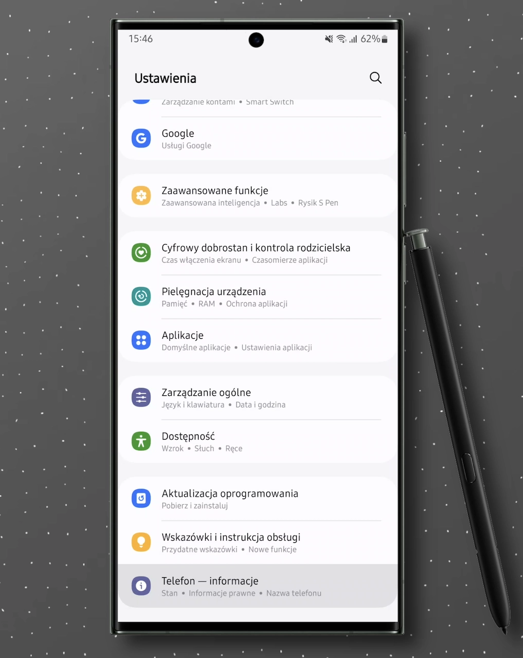 samsung-s24-pierwsze-ustawienia